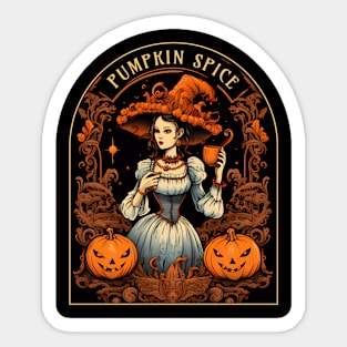 Vintage Pumpkin Spice Sticker